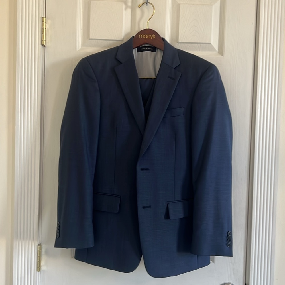 Navy blue Tommy Hilfiger 3 pc suit